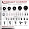 Service Caster 3'' Phenolic Swivel 1-3/8'' Expand Stem Caster Set 2 Total Lock Brakes, 4PK SCC-EXTTL20S314-PHS-2-S-2-138 - alternate 4